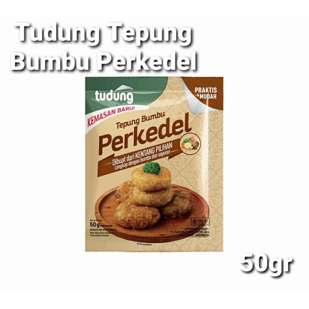 

Tudung Tepung bumbu perkedel 50gr
