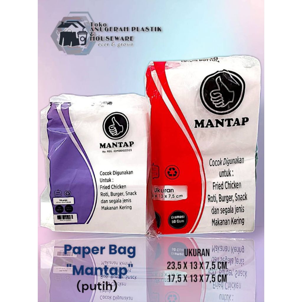 

Paper Bag White Mantap