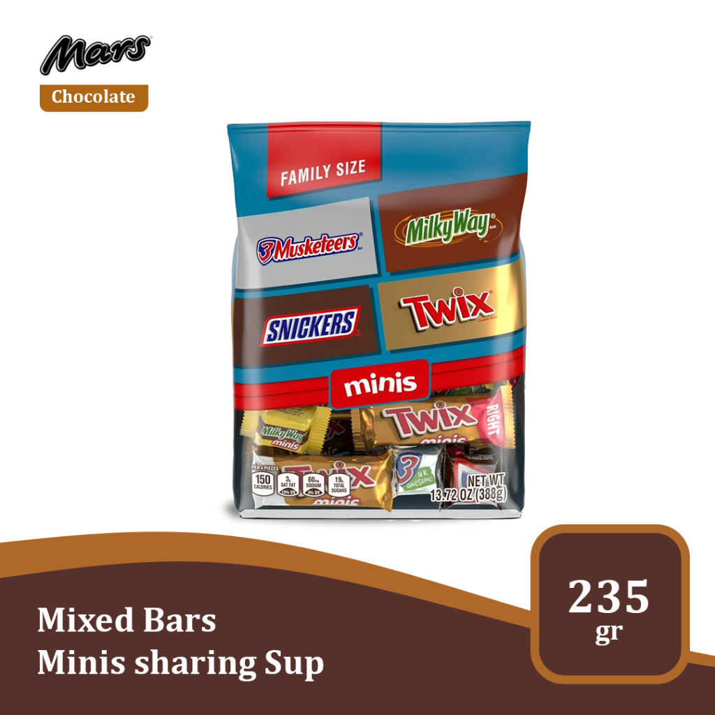 

Twix Chocolate Minis Sharing Size - Cokelat Import USA