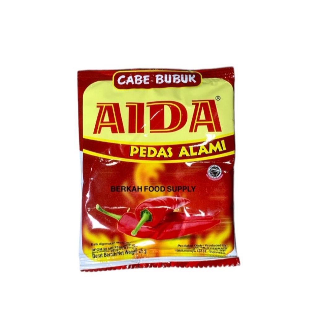 

AIDA CABE BUBUK SERBAGUNA PEDAS ALAMI 25 g