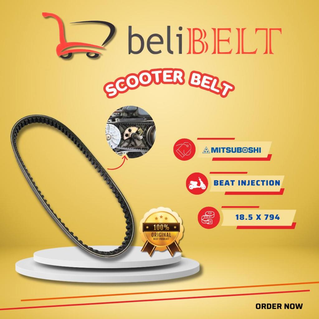 Beat fi, Scoopy fi, Spacy fi,  V-Belt Vanbelt Mitsuboshi Fanbelt Scooter Belt