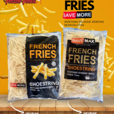 

FRENCH FRIES SHOESTRING 7MM 2KG CRISPY & GURIH