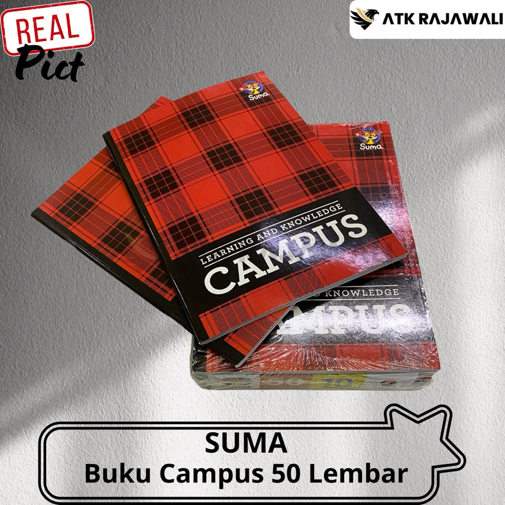

Buku Tulis Suma 50 Lembar Campus (Pack)