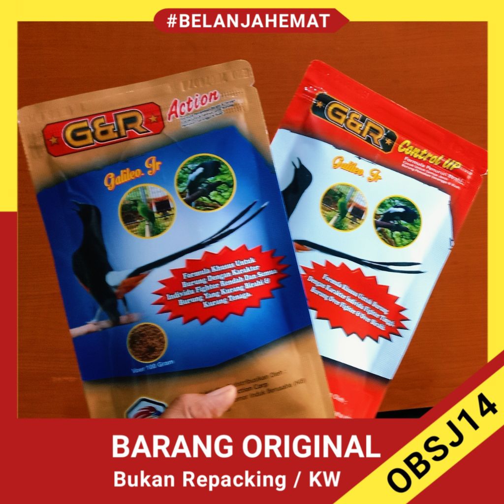 voer G&R kibasari pakan burung murai burung pemakan serangga dan buah