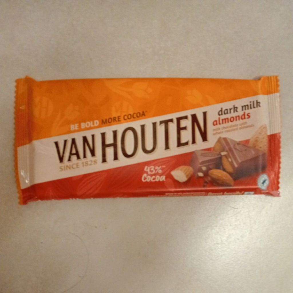 

Van Houten Dark Milk Almonds 140g