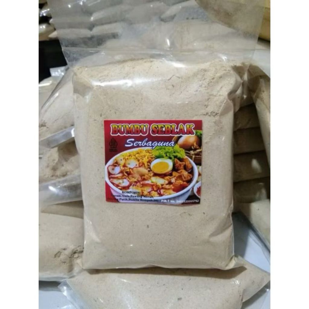 

1Kg Bumbu Kaldu Masakan Serba Guna Paling Enak - Bumbu Seblak Gurih & Asin - Bumbu Serbaguna Rasa Ayam Dan Sapi