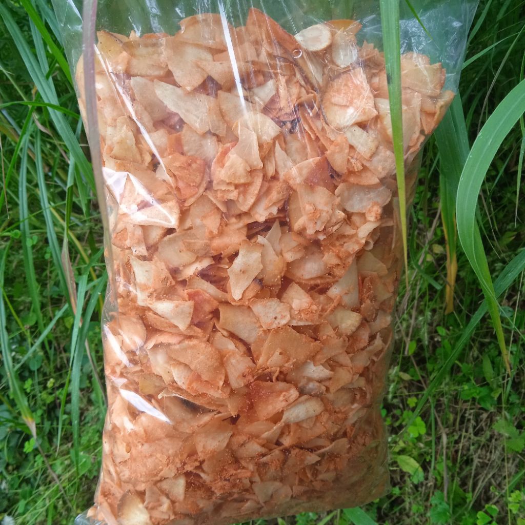 

Keripik singkong remukan
