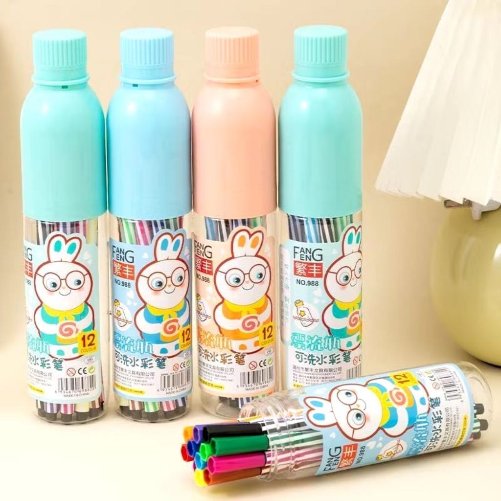 

Sepidol Mewarnai 12pc Dalam Botol Mudah Dibawa