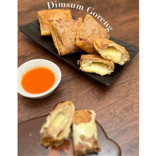 

Dimsum goreng Keju Lumer