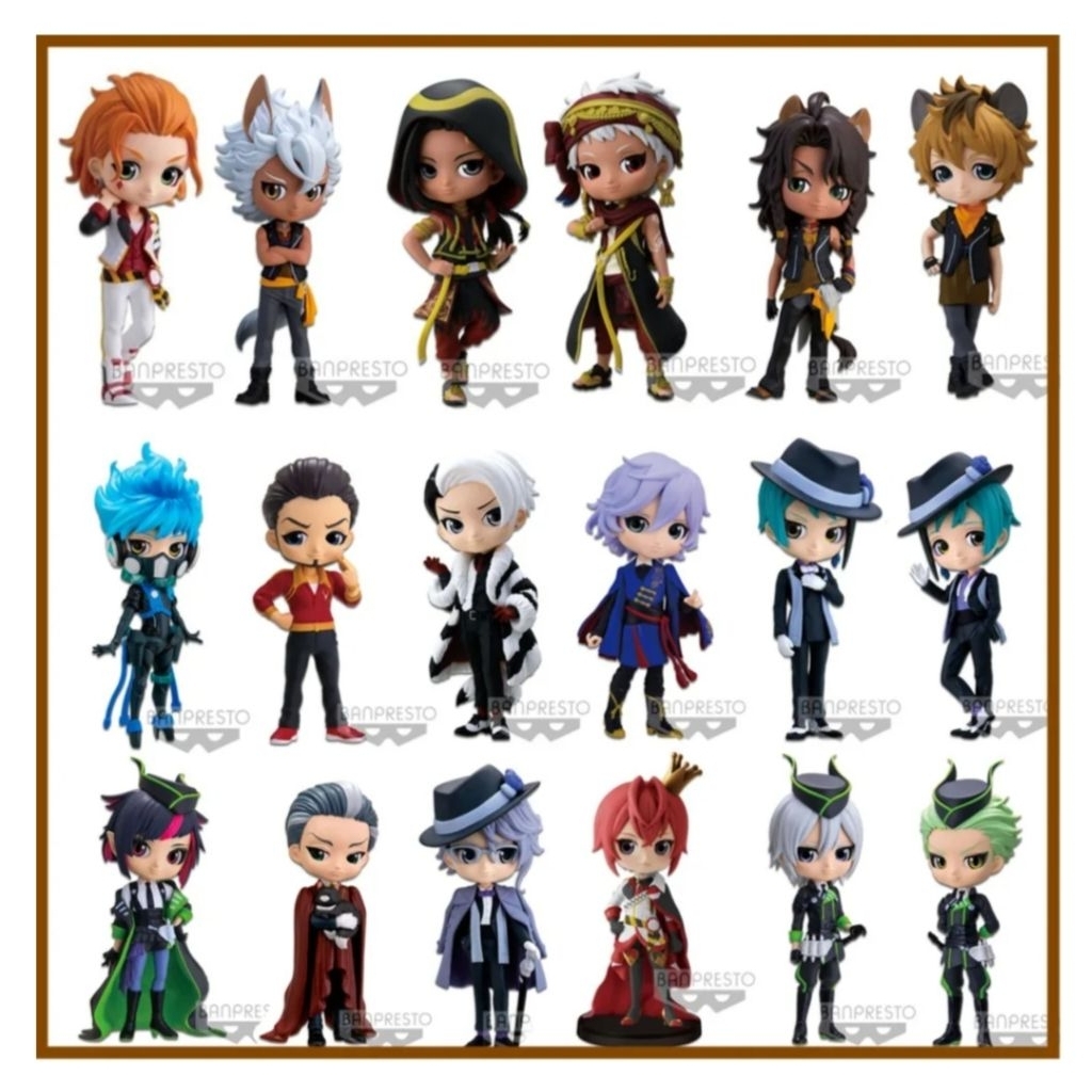 Qposket petit Twisted Wonderland loose banpresto disney twisted wonderland mini figure