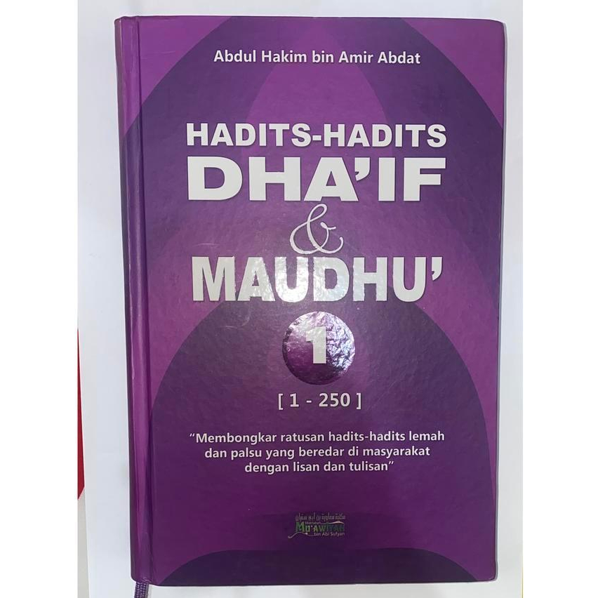 HADITS - HADITS DHAIF DAN MAUDHU JILID 1