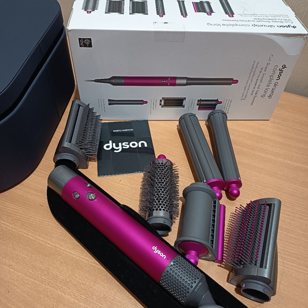 Dyson Airwrap Multi-Styler Complete Long HS05 Fuchsia ex garansi resmi komplit like new