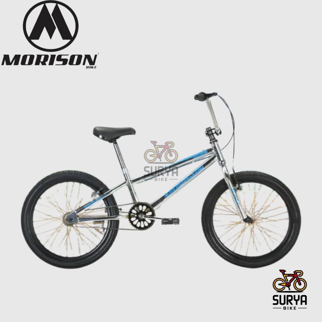 Sepeda Morison MS-8127 CP 20 (Frame Chrome) Sepeda BMX Anak 20 inch