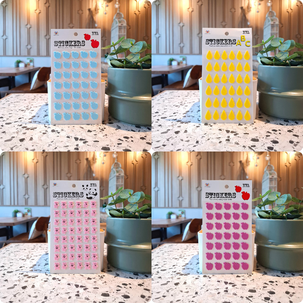 

Gambar Tempel Sponge Sticker Stiker EVA Anak Timbul Karakter Kartun C