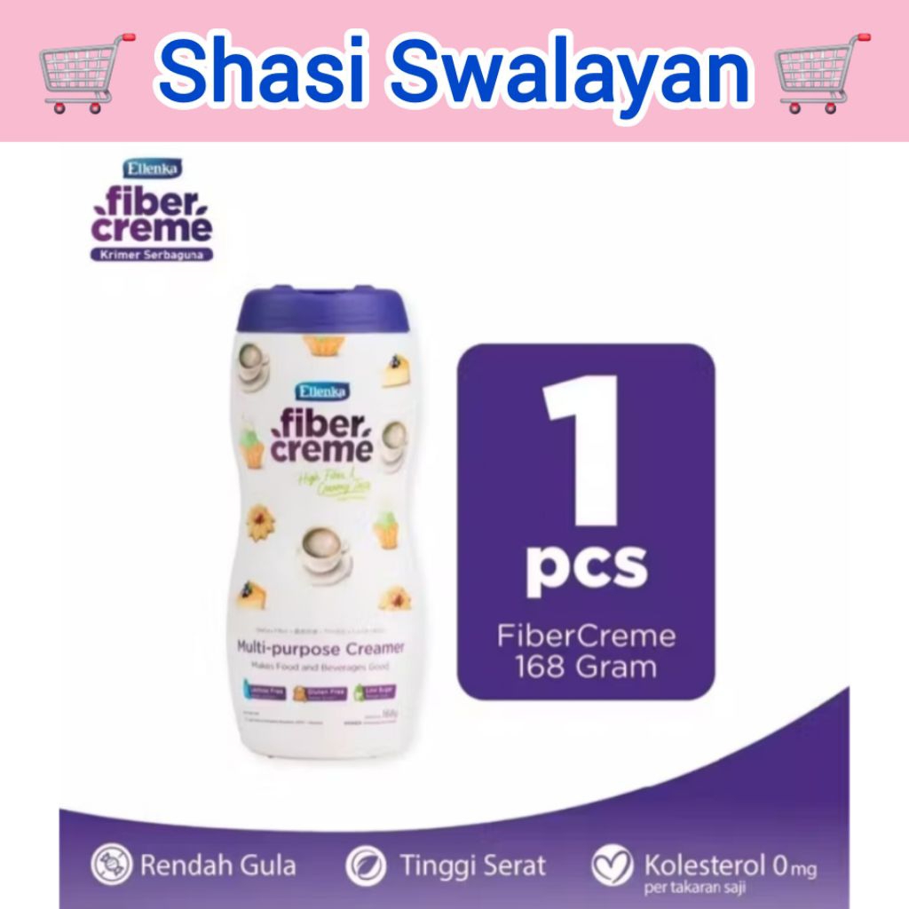 

Ellenka Fiber Creme Krimer Serbaguna Botol 168 gram