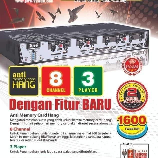 Ampli Walet Piro MW 89 / Piro 89 Power Walet