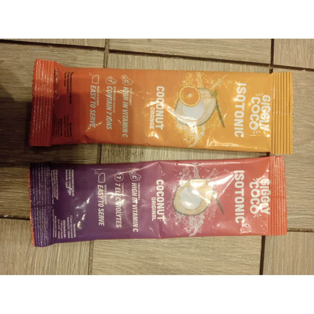 

Giggly Coco Isotonic Powder Coconut Vitamin C Pengganti Ion Tubuh