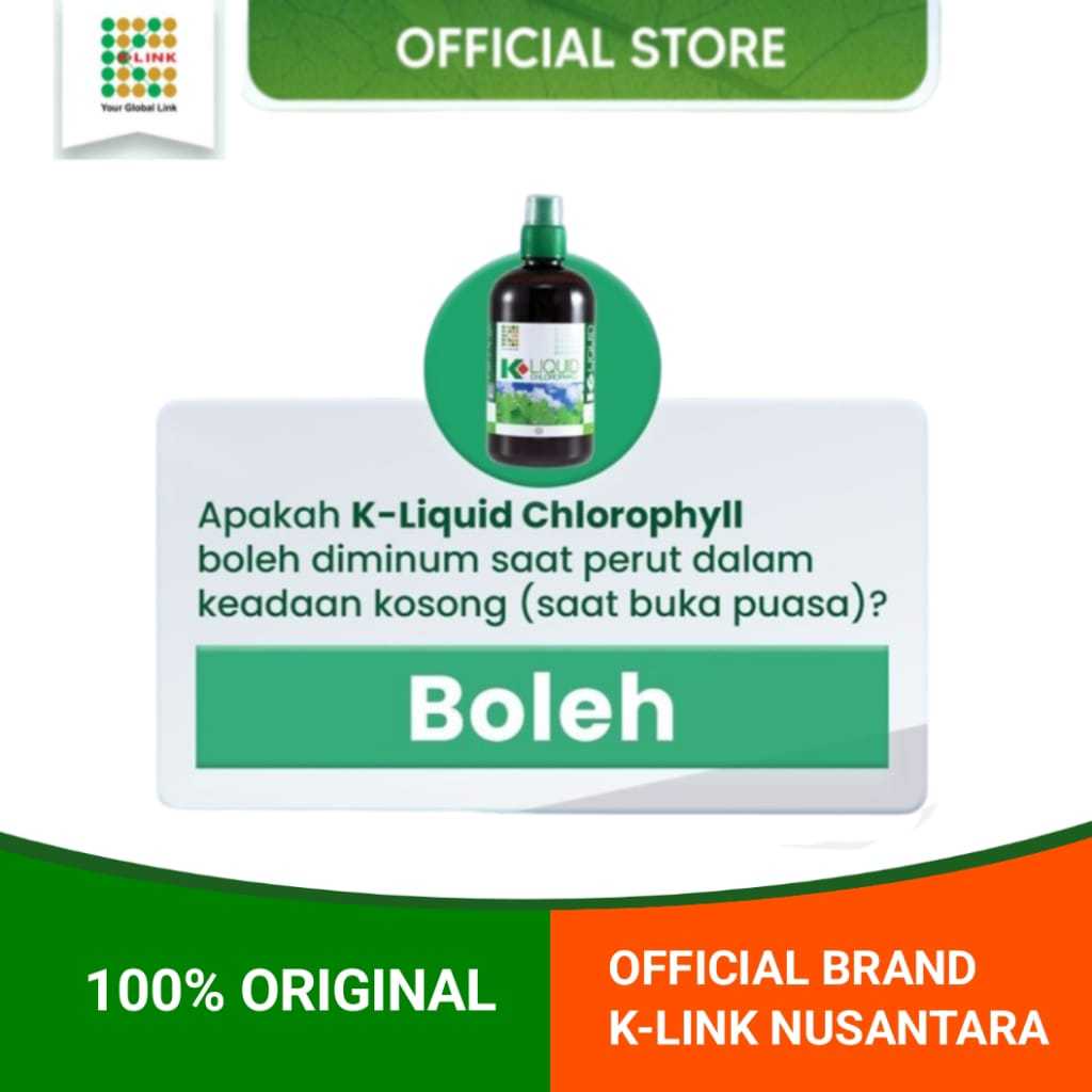 Klorofil K link Original.Klorofil K link Original asli.Kliquid Chlorophyl Original.K link klorofil.K