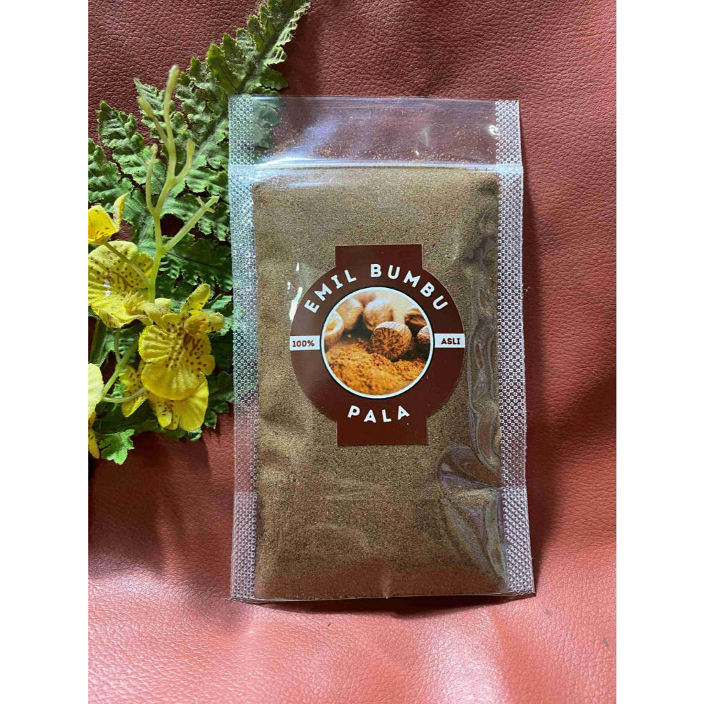 

Bumbu dapur serbuk pala berat 50 gram 100% original