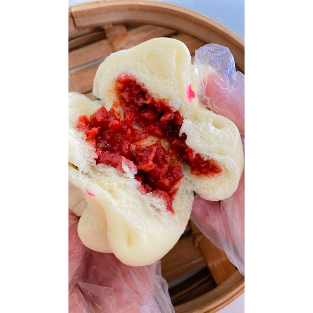 

BAKPAO JADUL ALAS DAUN PISANG BAKPAO AYAM CHARSIU HOMEMADE FRESH – HALAL, TANPA PENGAWET & PEMUTIH BAKPAO JADUL SEAHOMEMADE