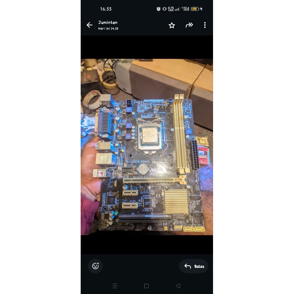 Motherboard H81 Asus soket 1150