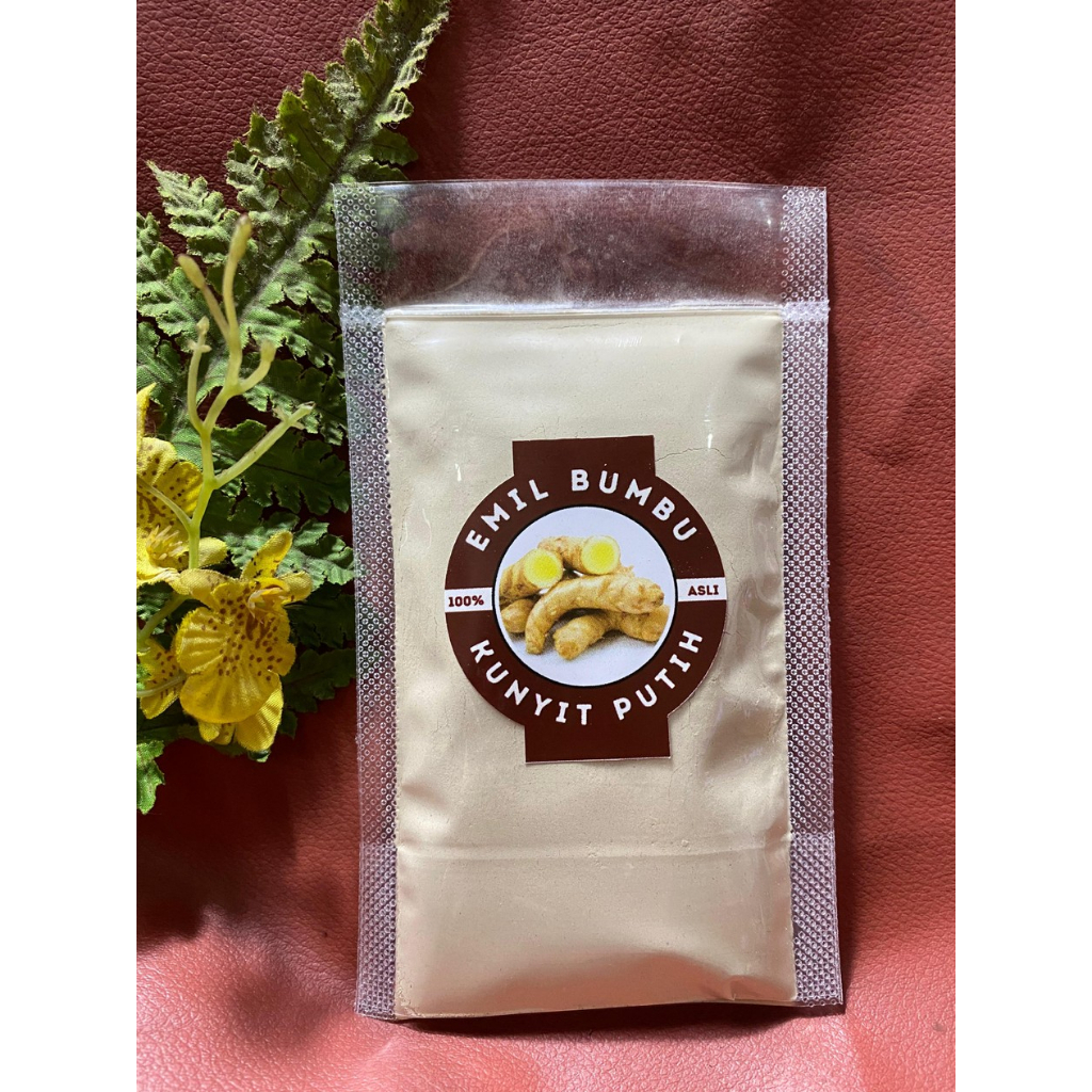 

Bumbu dapur serbuk kunyit putih berat 50 gram tanpa campuran - 100% original