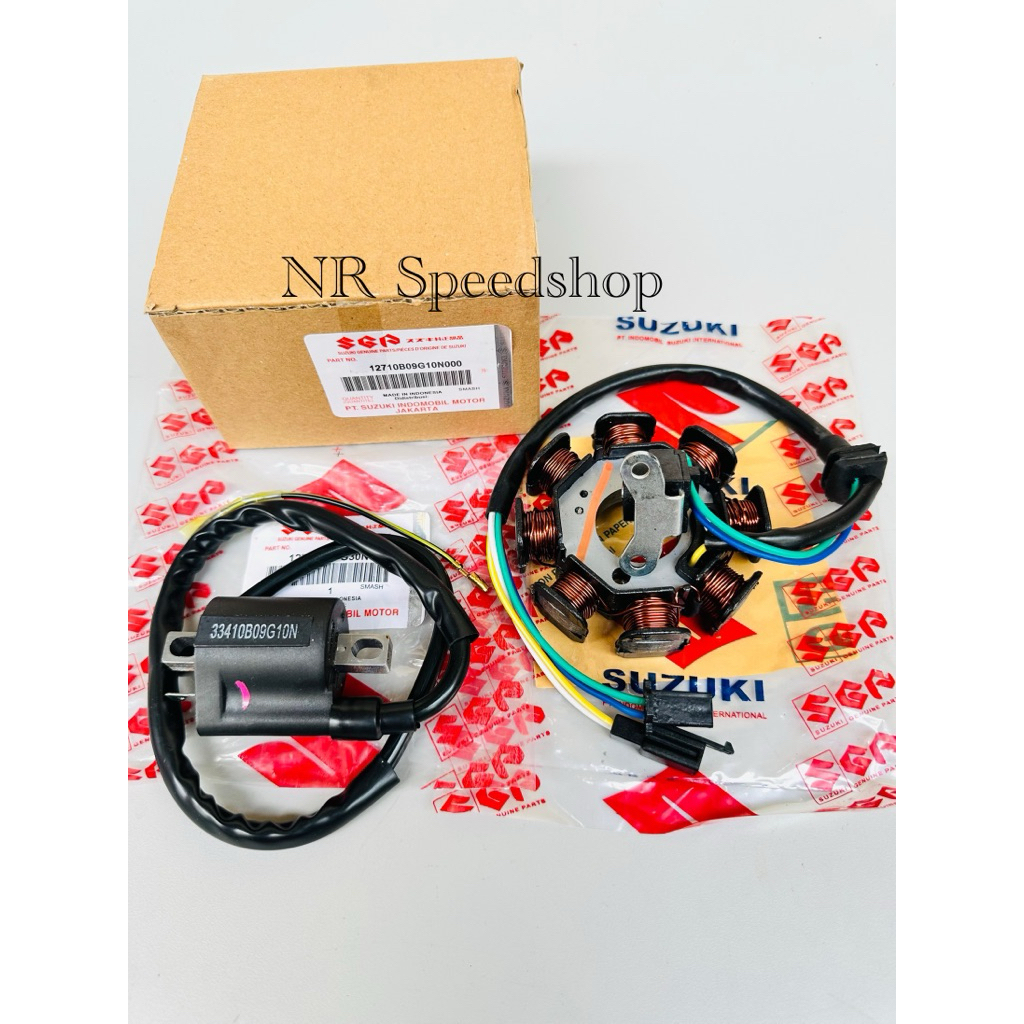 Spul Spull Assy + Koil Coil Suzuki smash 110 Old Lama Smash New original SGP