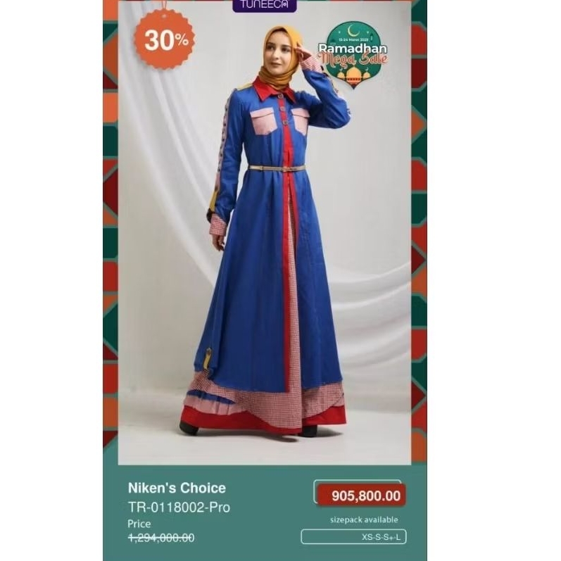 tuneeca preloved size S