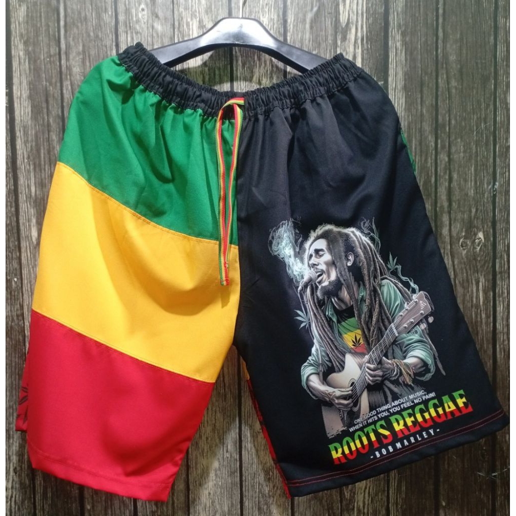Celana Rasta Bob Marley Roots Reggae