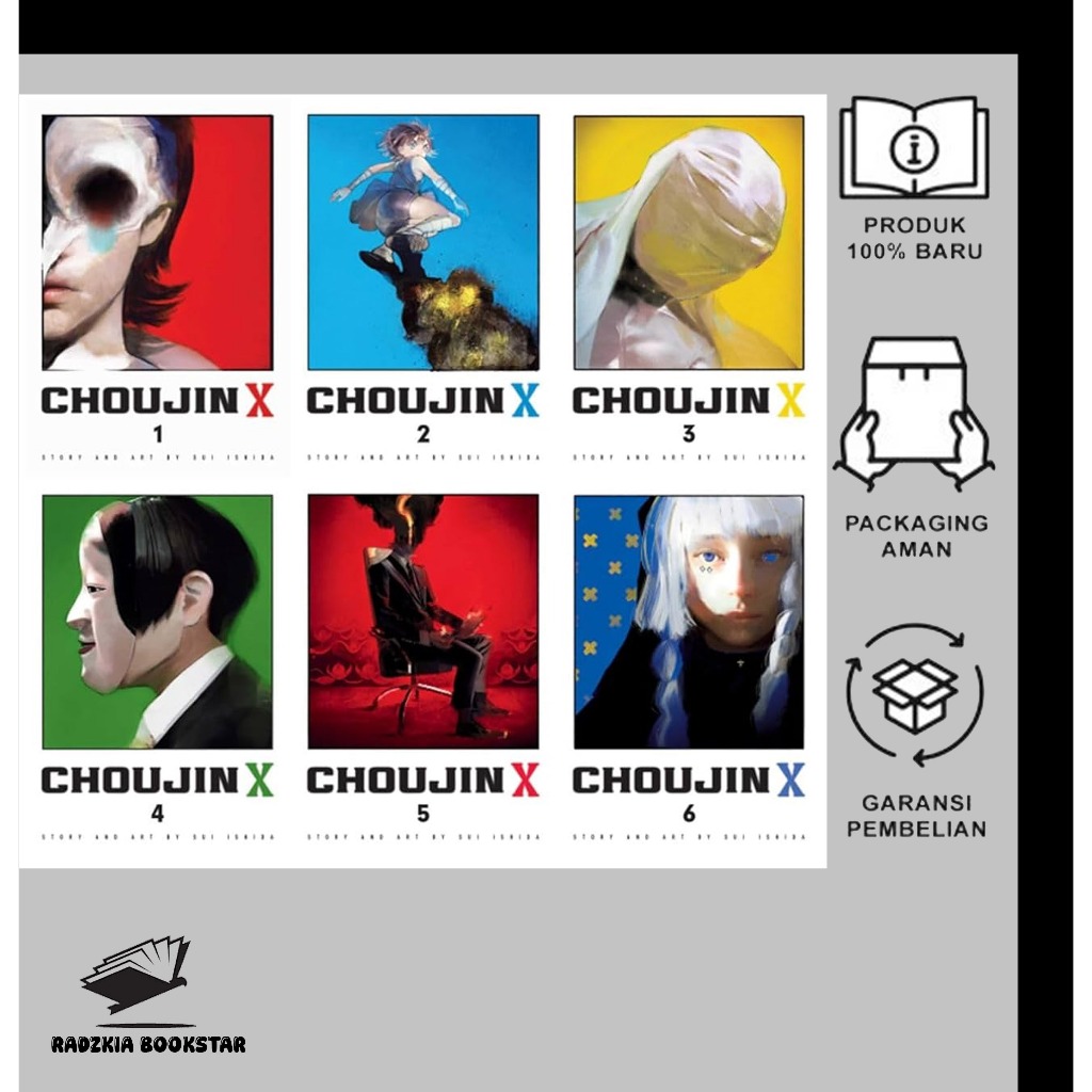 Manga: Choujin X - Sui Ishida - MangaToon - vol 5