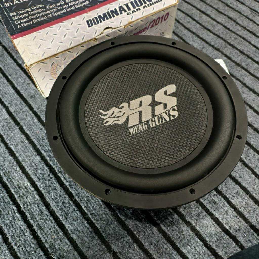Subwoofer Slim 12 inch Dominations RS 12 YG ( YOUNG GUNS) Doble coil 2ohm