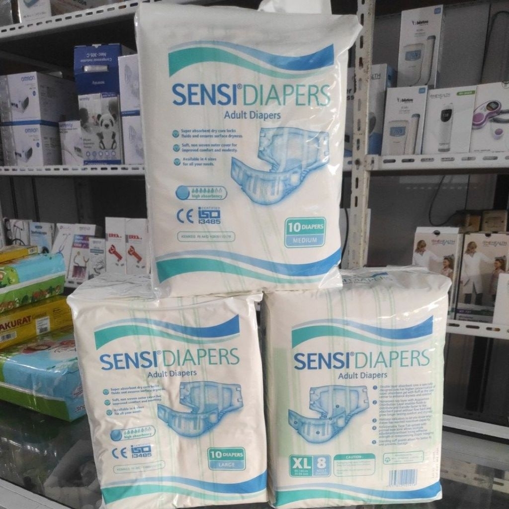 Pampers diaper perekat  merek sensi