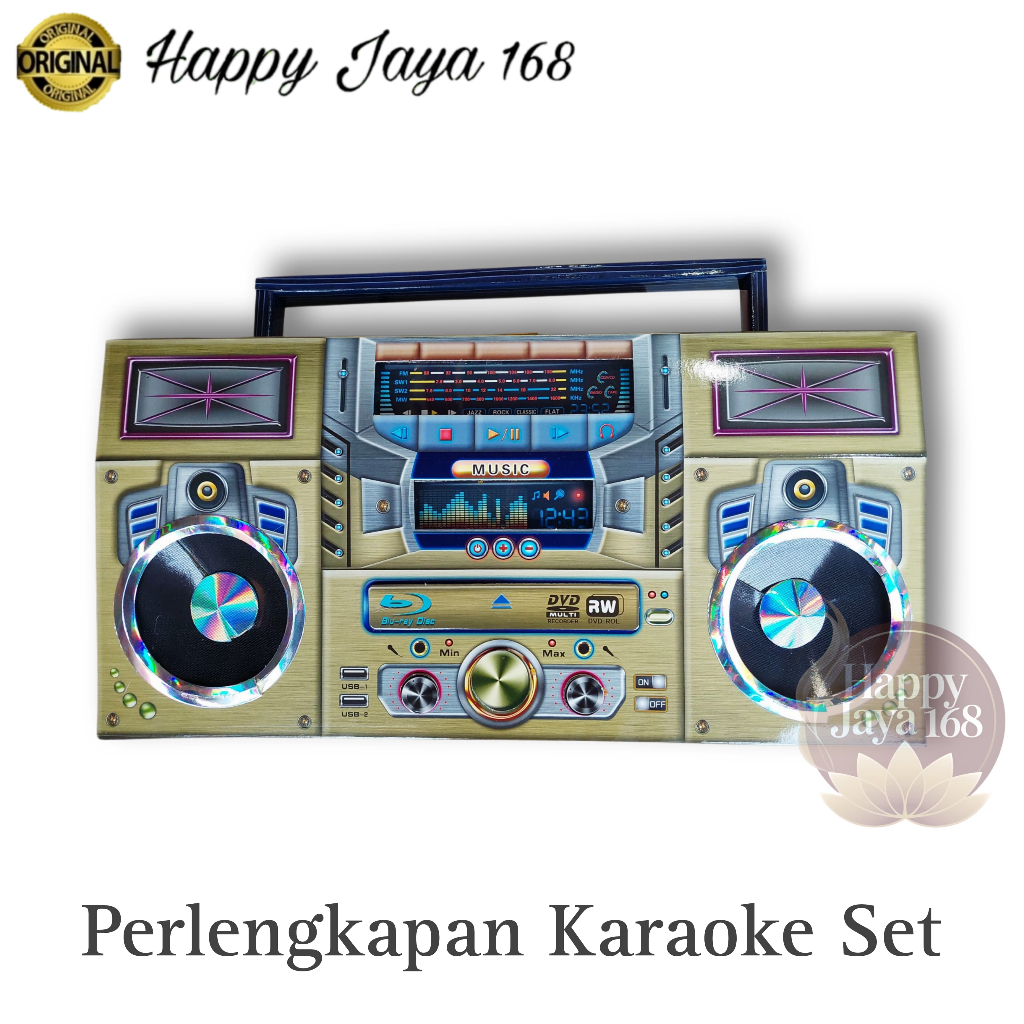 Kertas Sembahyang Leluhur Ceng Beng Perlengkapan Karaoke Set
