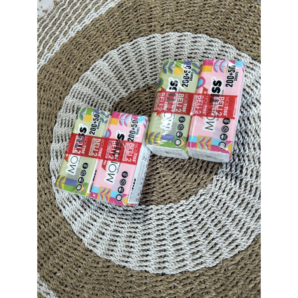 tisu montis 200+50sheets