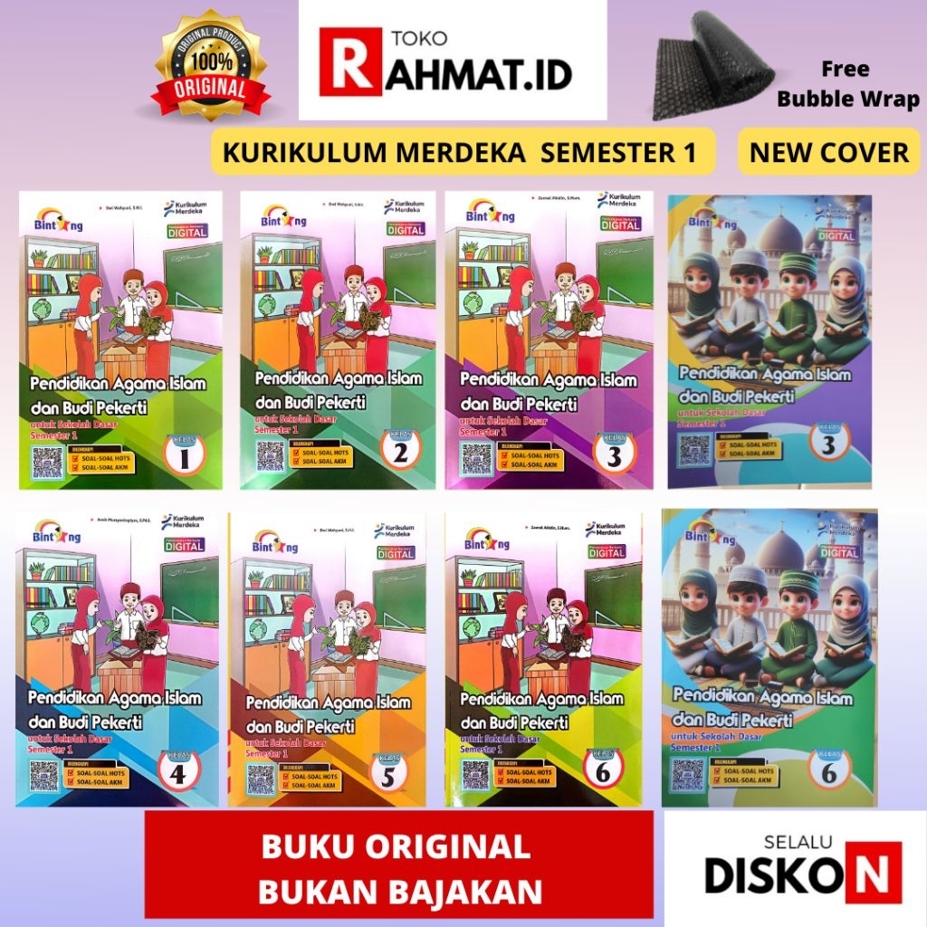 PAI PENERBIT BINTANG PENDIDIKAN AGAMA ISLAM PENERBIT BINTANG SEMESTER 1 KELAS 1 2 3 4 5 6 / PAI BINT
