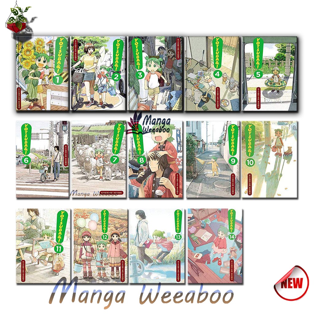 Komik Yotsuba& (Vol.1-15) by Kiyohiko Azuma  - Manga weeaboo