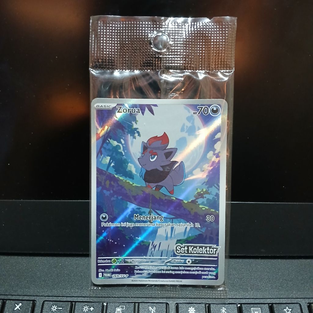 zorua (set kolektor) 269/SV-P - HITAM & PUTIH