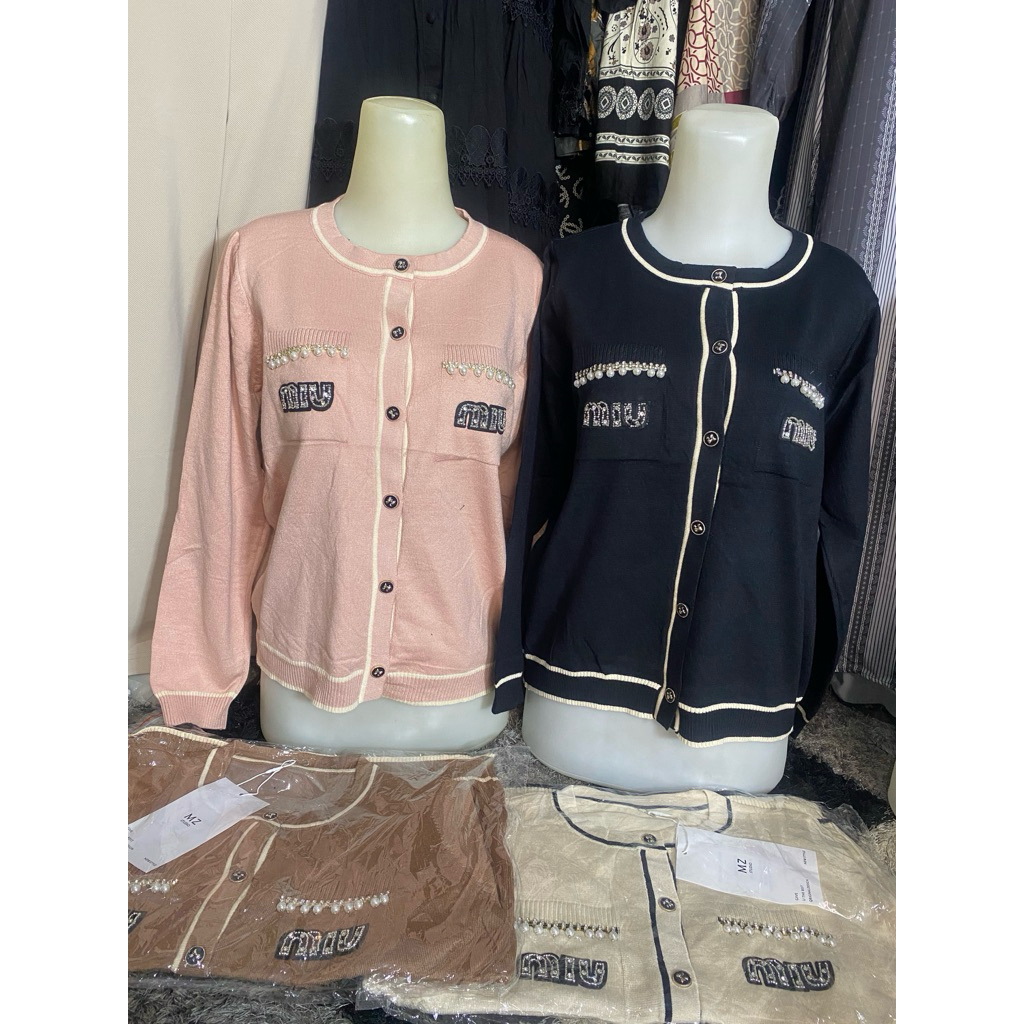 atasan rajut miu miu