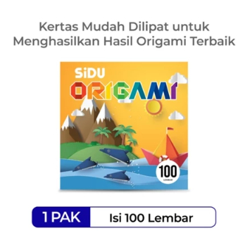 

SiDU Kertas Origami 160 X 160Mm 100 Lembar - SDU KS 100 B