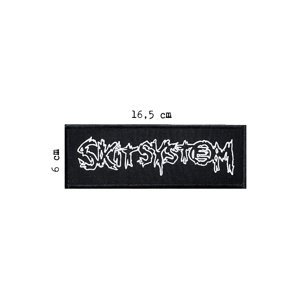 Patch Emblem Band Punk Skitsystem