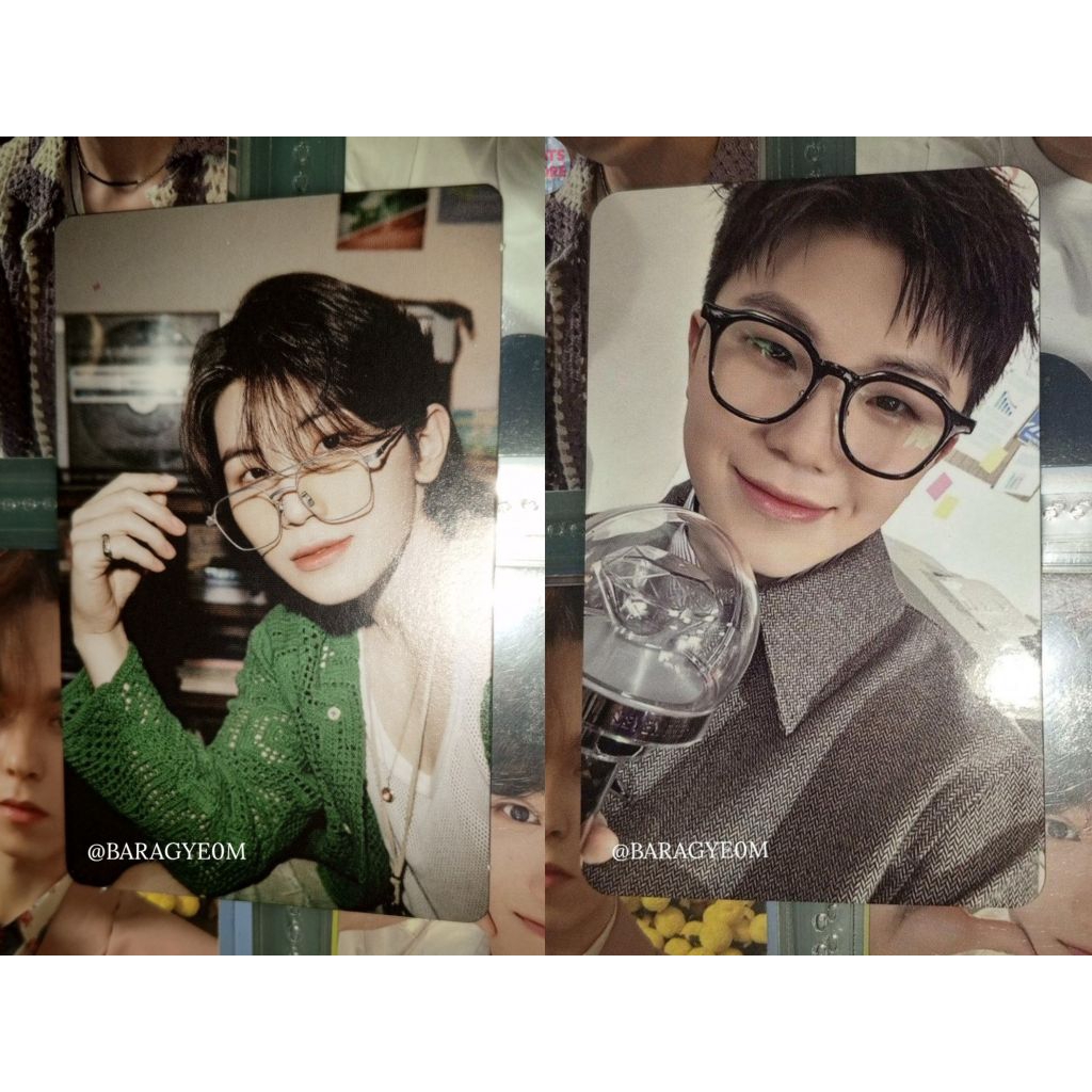 PHOTOCARD SEVENTEEN WOOZI MINICARD HEAVEN 5:26 KLEPON && WOOZI CARATZONE CARATLAND 2025