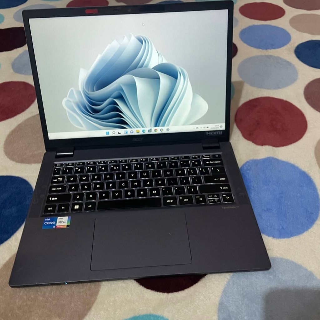Acer Travelmate P414 i5 gen 12 iris xe 16/512