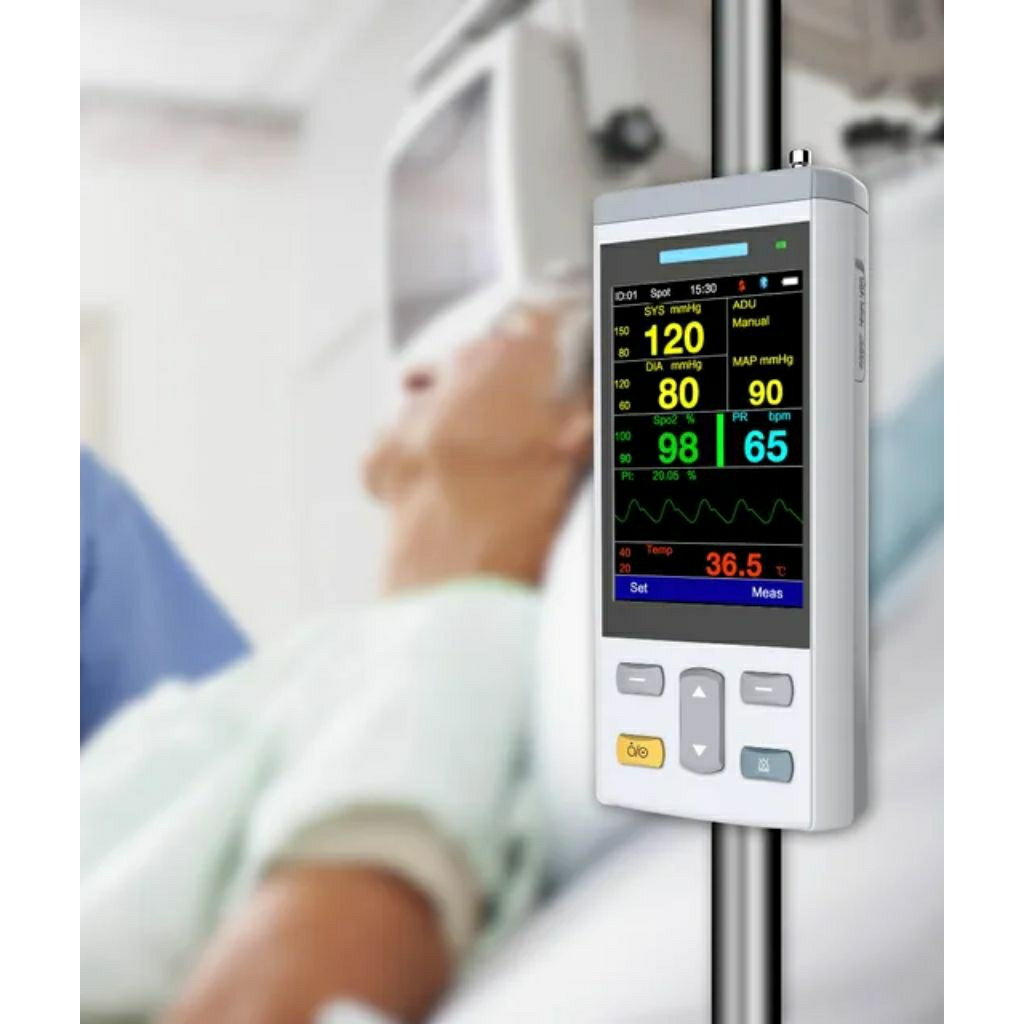 BECKMAN PM 60 Vital sign. monitor ( NIBP-SPO2 - TEMP)