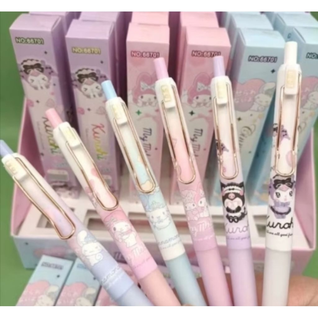 

Blindbox ballpoint gel Sanrio 0,5MM ( Harga Per Pcs )