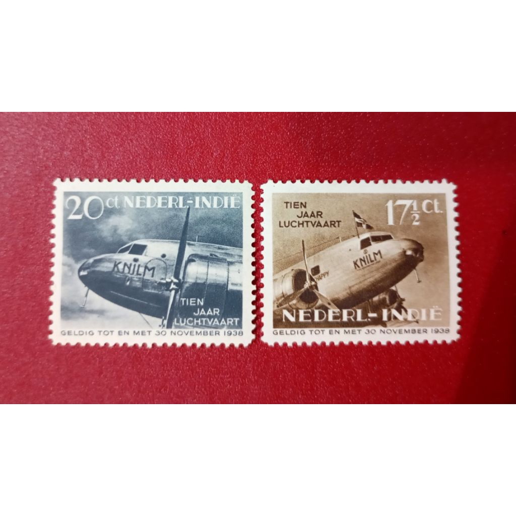 

PRANGKO NED INDIE 10 TH ANGKUTAN UDARA 1938