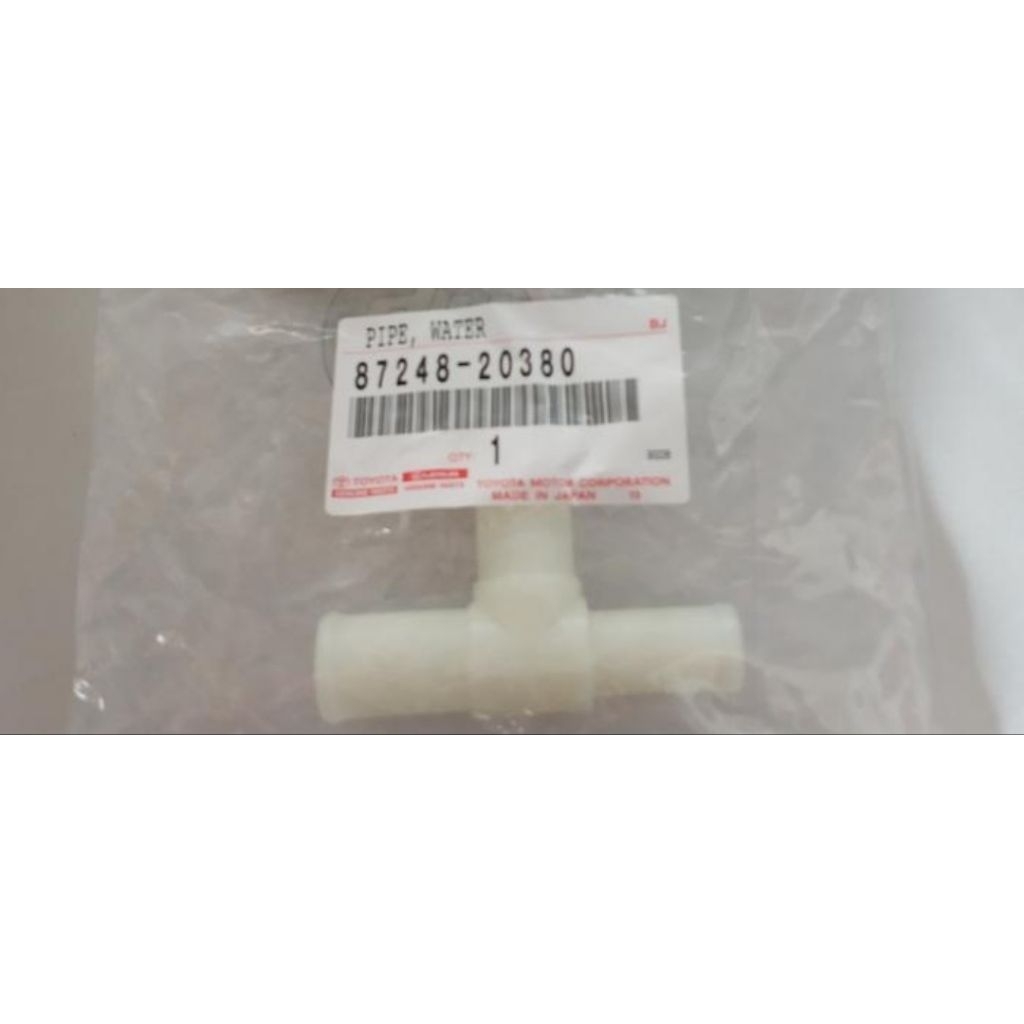 Pipa T Sambungan selang Heater ALPHARD LOBANG BESAR KECIL