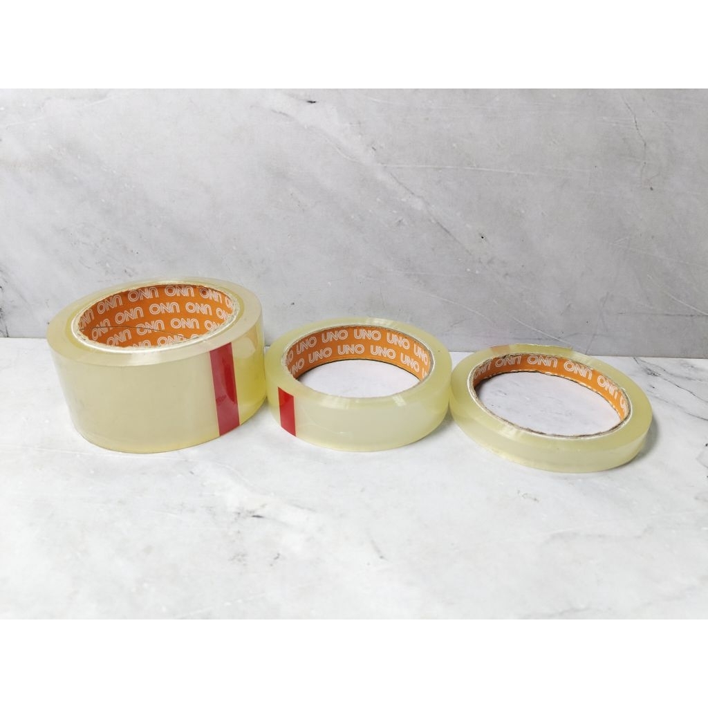 

LAKBAN BENING TEBAL / ISOLASI BENING / SELOTIP / LEM - UNO