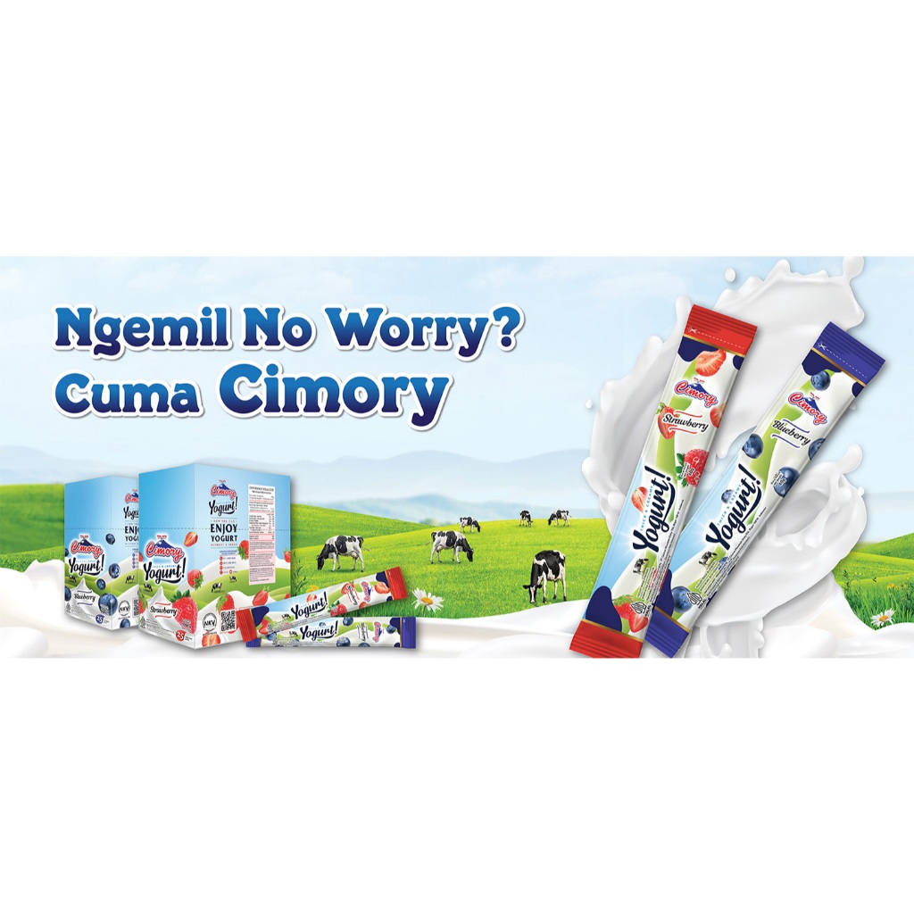 

Rolas - Cimory Yoghurt Stick 1 Box isi 25 Bisa Mix Rasa