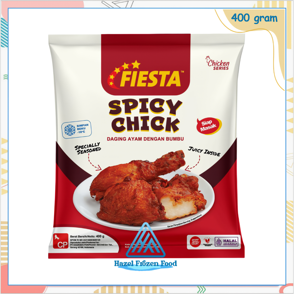 

Fiesta Spicy Chicken 400 g Frozen Food Karawang