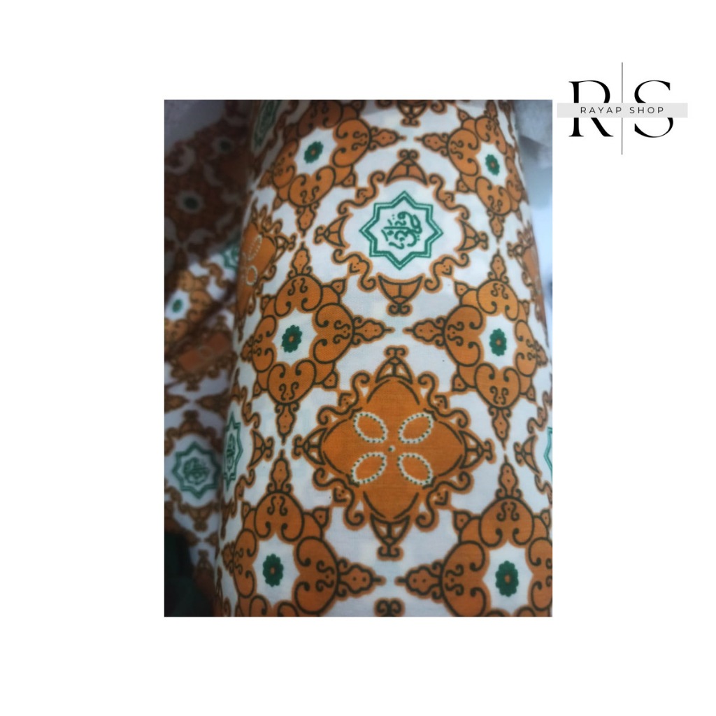 RAYAPSHOP Bahan Kain Meteran Seragam Baju Batik Qiroati Tpq Terbaru